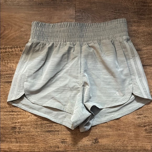 adidas Pants - Women's Light Gray Shorts size small grey color